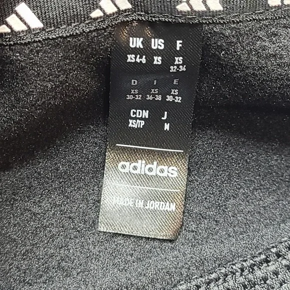 Adidas Aeroready Training Hoodie Women XS Black NEW IM2686 Sweatshirt - Picture 5 of 8